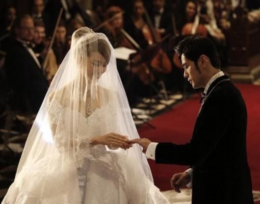 各明星结婚照,刘诗诗笑起来好美,应采儿太搞笑