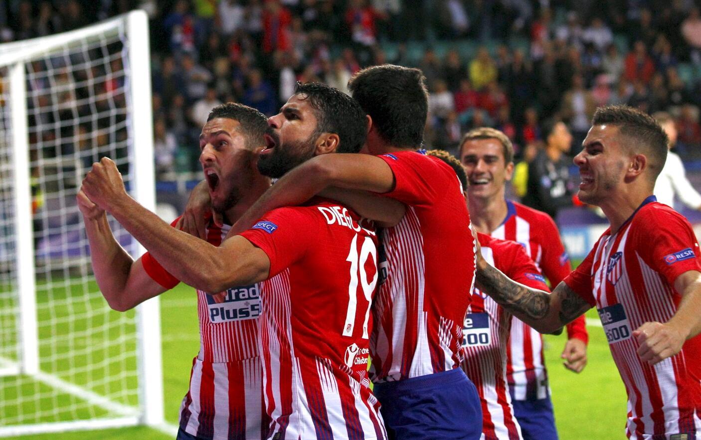 欧超杯-科斯塔双响 马竞加时连进两球4-2皇马夺冠