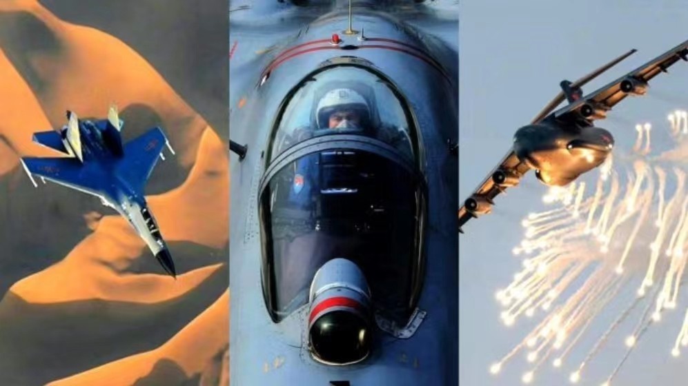 铁翼苍穹！战机飞行员和战机的高燃同框，每一张都霸气→