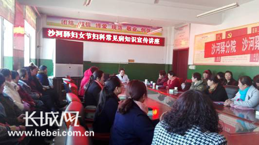 尊重女工权益 关爱女性健康 沙河驿镇开展主题