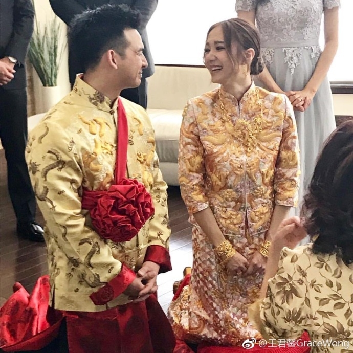 少数圈中好友出席,包括"处女党"成员李亚男,钟嘉欣以及好友裕美,卫兰