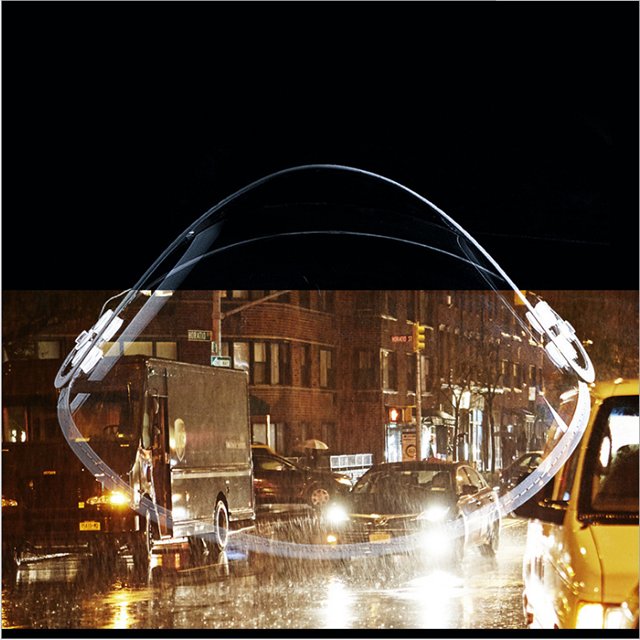 电动车装雨棚,不安全!学精明女人换上这懒人伞