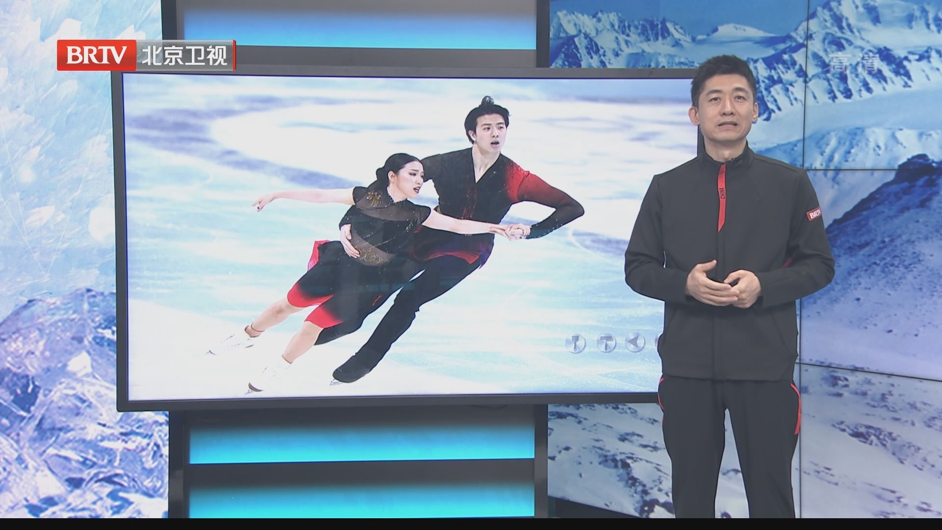 冰上芭蕾 惊险与美丽同在