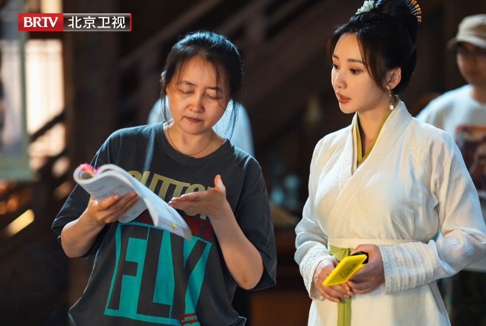 北京卫视《梦华录》三姐妹工作照