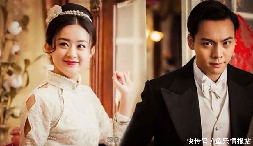 赵丽颖和陈伟霆的合拍照,图2暴露本性,图4赵丽