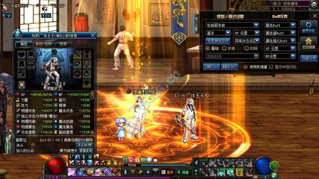 DNF奶妈七宗罪3的情况下圣耀和神王的奶量对