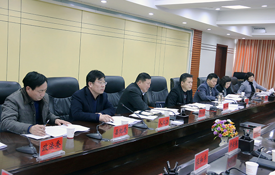 我县召开村两委换届选举工作会议