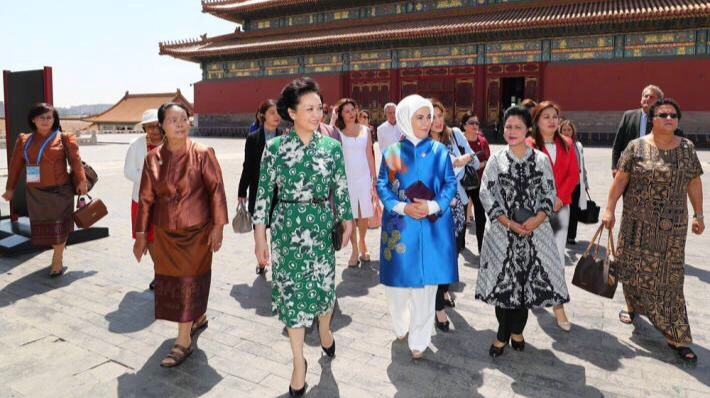 彭妈妈带外宾游故宫,他们都参观了啥? 彭妈妈带外宾游故宫,他们都参观了啥?