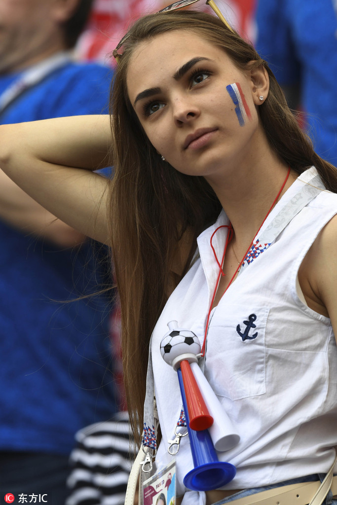 法国美女球迷