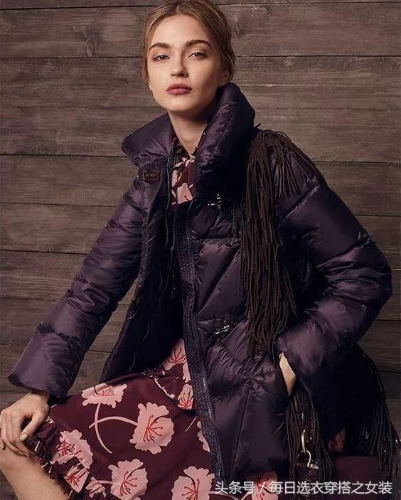 羽绒服&裙子:热巴戚薇宋茜示范2018的最强搭