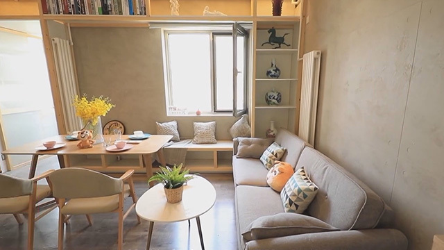 100平房子住成50平一居室 设计师消灭7大消极空间 100平房子住成50平一居室 设计师消灭7大消极空间