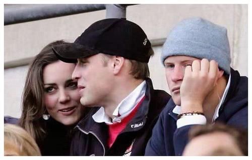 威廉和凯特在一起,哈里王子是什么的表情?网友