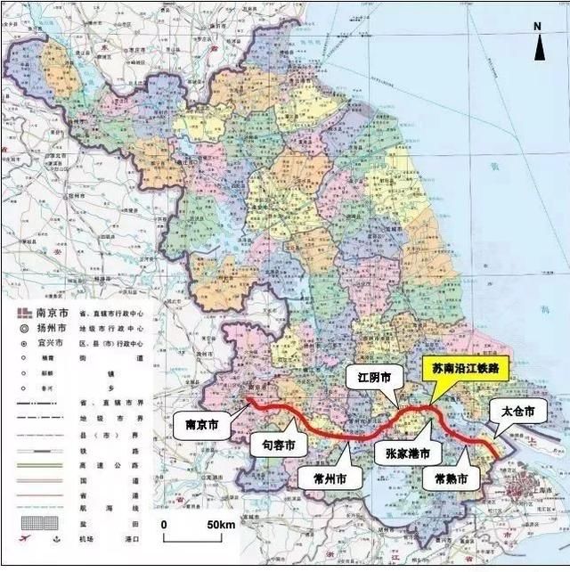 苏南沿江高铁下月开工!8站点全曝光!快看路过