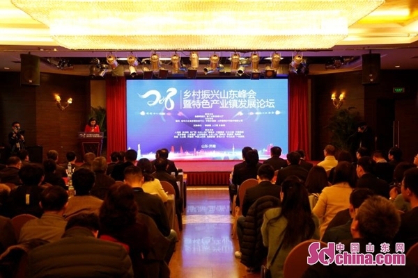 2018乡村振兴山东峰会暨特色产业镇发展论坛