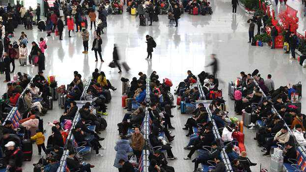 交通运输部：春运前四天发送旅客2.85亿人次
