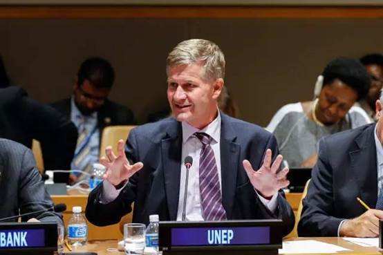 联合国规划署主任埃里克·索尔海姆谈一带一路 联合国规划署主任埃里克·索尔海姆谈一带一路