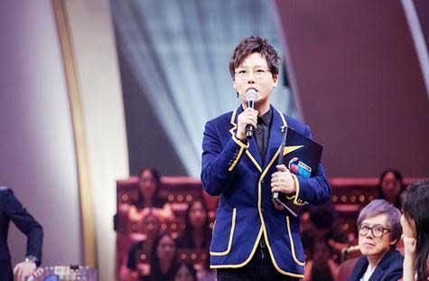 网上曝出刘维在录制综艺节目《新武林大会》突