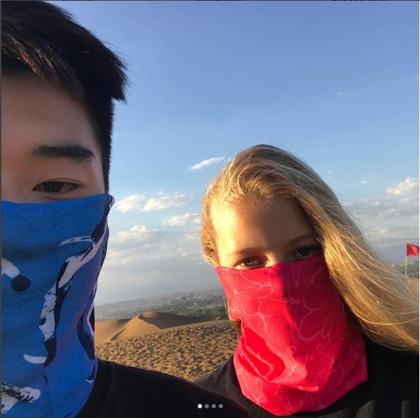 林依轮老婆晒照 不小心曝光了14岁儿子林子轩的外国女友(2)