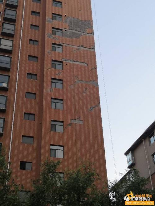 阳泉随手拍回音壁:书香门第12号楼的问题正在