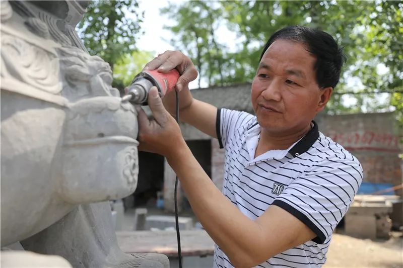 【济源匠人】五龙头石雕人李国军