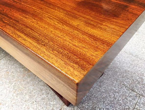 非洲奥坎,实木大板中的小清新,文艺范儿