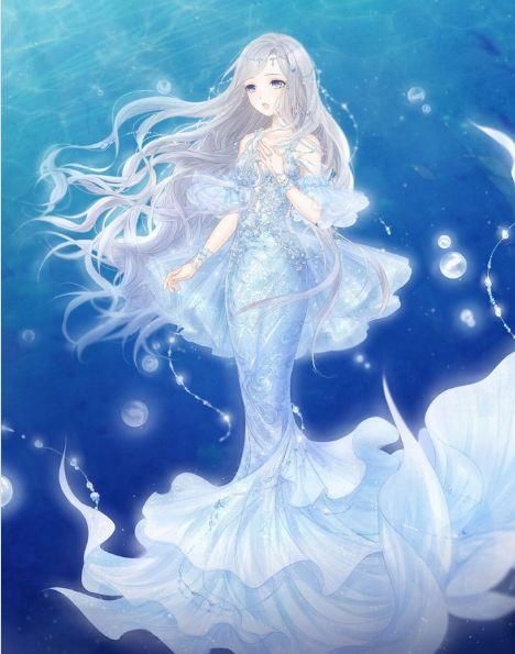 十二星座专属美人鱼,摩羯座沉重老成,双鱼座很