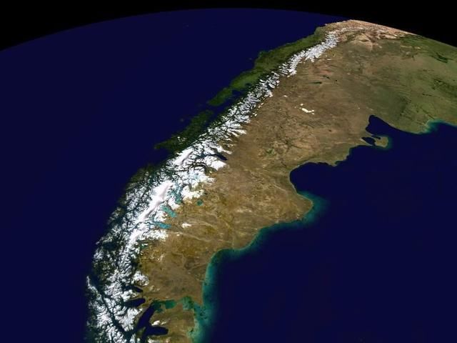 世界上最长的两大山脉:一座4800公里,一座890