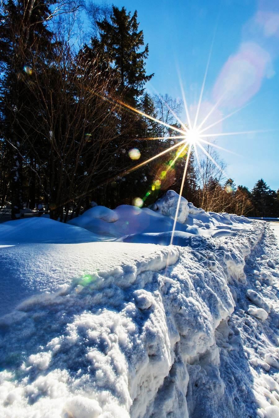 一片雪白的世界.
