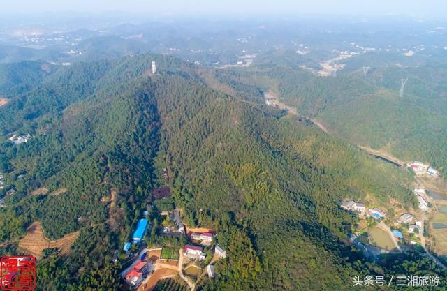 株洲市郊有个省级风景区,航拍图真美,农家美食