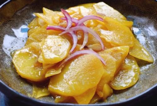 醋溜土豆丝,咖喱土豆,辣椒土豆片,山药烧排骨,芋头烧鸡 .