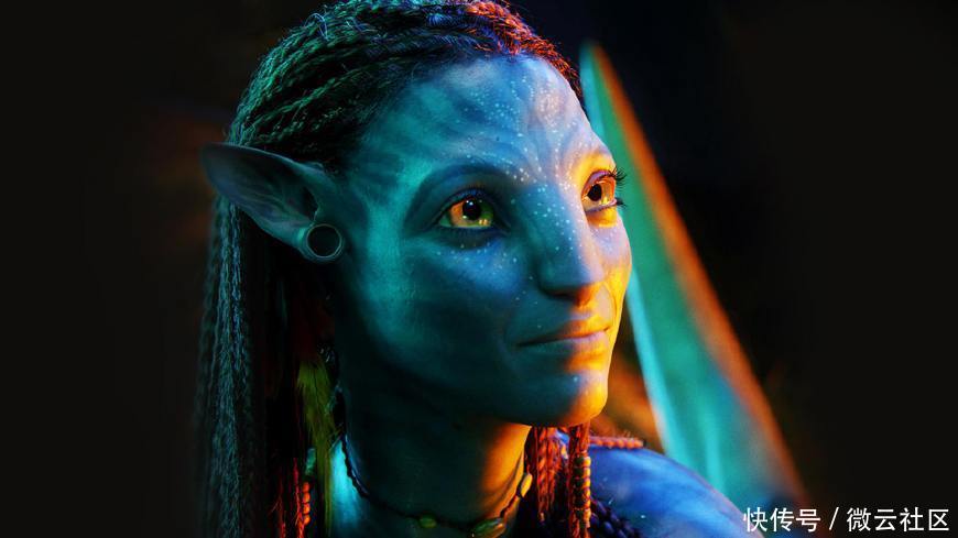 卡魔拉一身绿,《阿凡达》女主一身蓝,才发现2