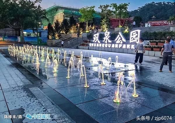 雅绝!广东汕头市濠江区双泉公园基本完工,已对外试开放