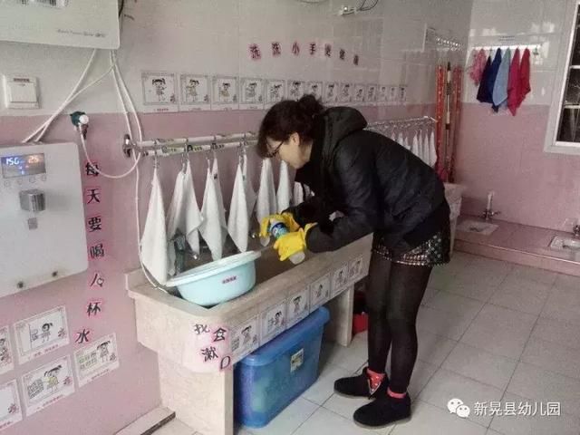 新晃县幼儿园开展流感防控工作