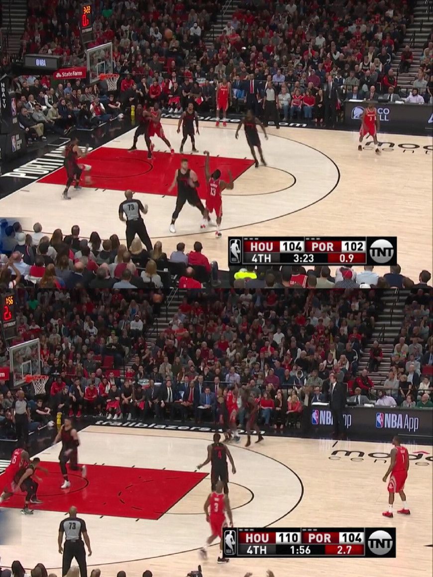 利拉德被打服?直呼哈登是MVP,时下最火的球队