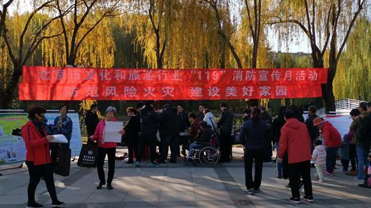 北京市文化和旅游行业2019年 “119”消防宣传月活动启动仪式举行