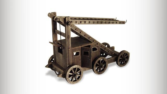 古代战争之中,守城的将领为什么不把攻城的梯子推倒,以绝后患!