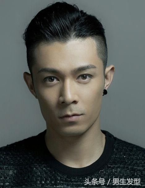 男生露额发型有4种剪法?拿给理发师剪吧!