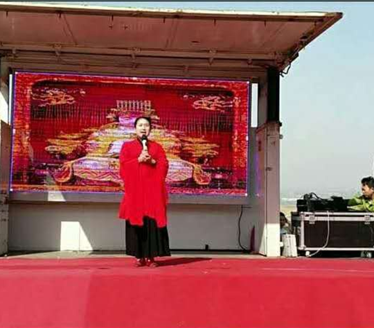 水女儿国学文化走进莱阳娘娘山 庆祝海神妈祖