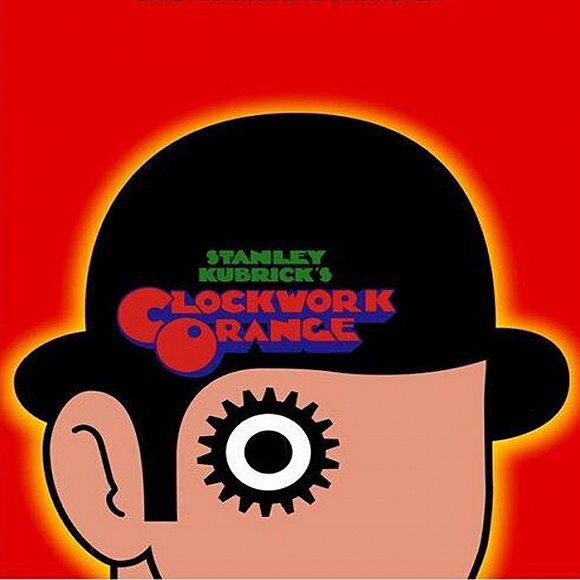 《发条橙》1972,库布里克