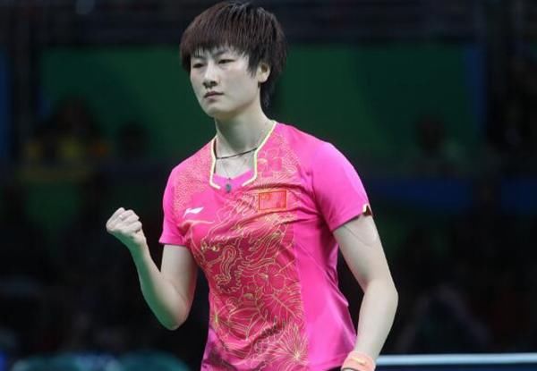 澳大利亚乒乓公开赛女单决赛:刘诗雯7局大战力