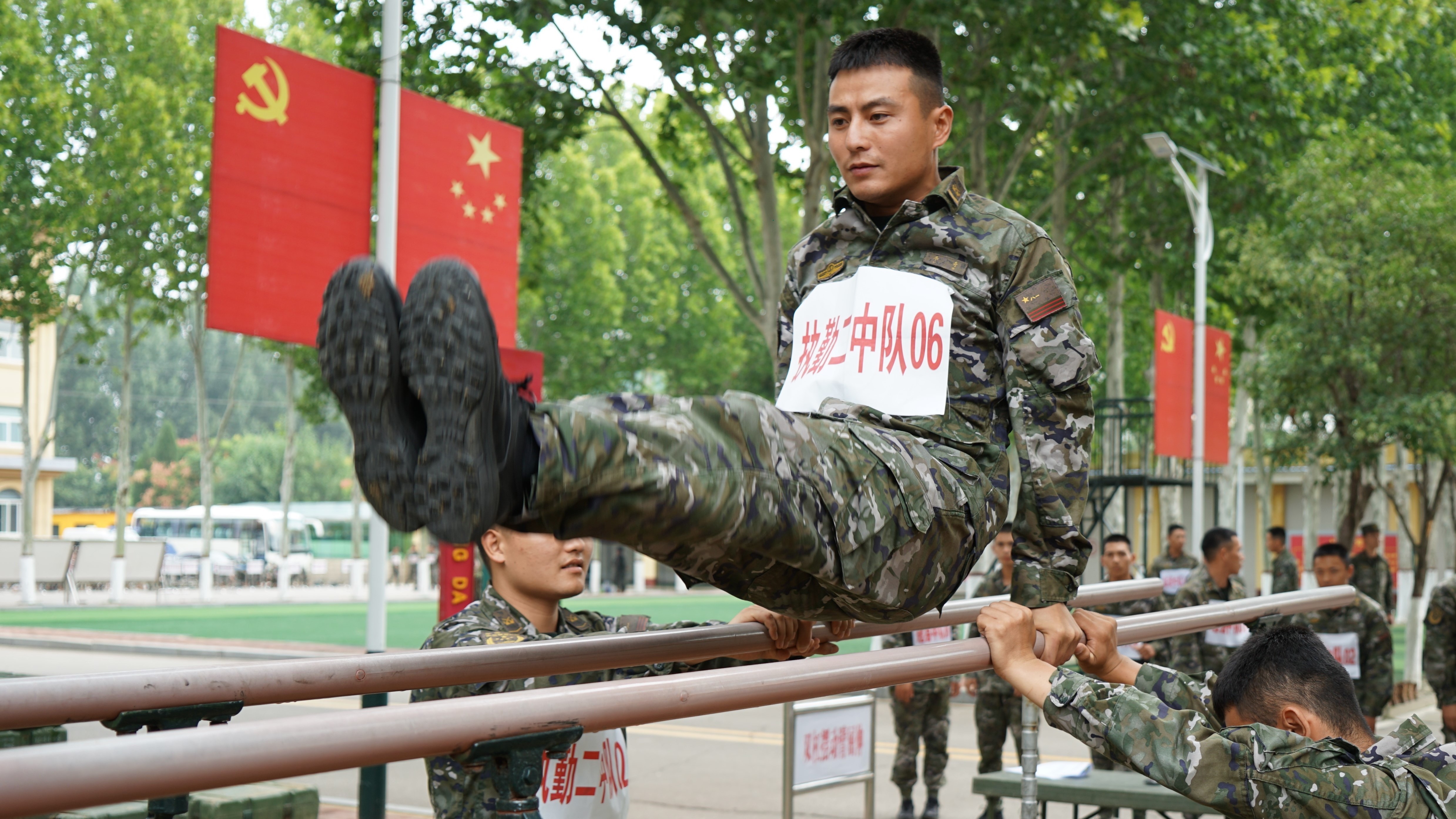 直击武警某支队群众性练兵比武竞赛高“燃”现场！