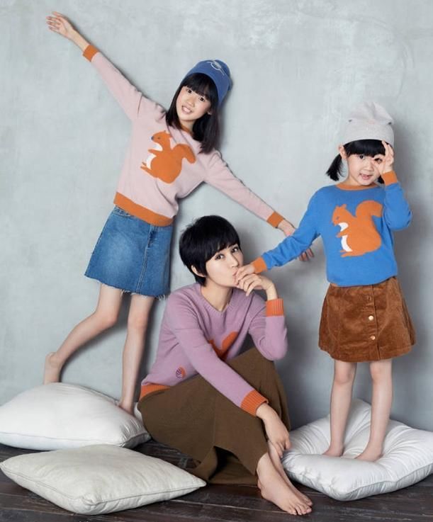 陆毅晒鲍蕾母女三人超美写真并想加入,网友帮