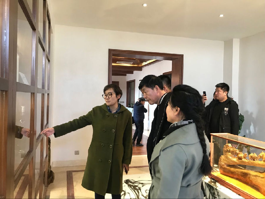 中宇华星实业发展有限公司总经理钱小虎一行赴