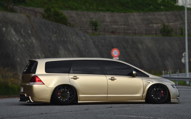 奥德赛改装accu空气避震何为低趴