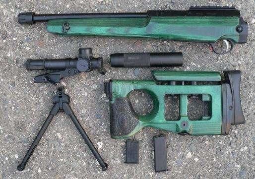 世界上声响最小的狙击神器:采用点22LR子弹,堪