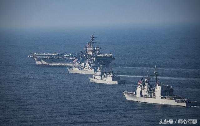 英法跟随美国南海巡航,抱团挑衅又能怎样!