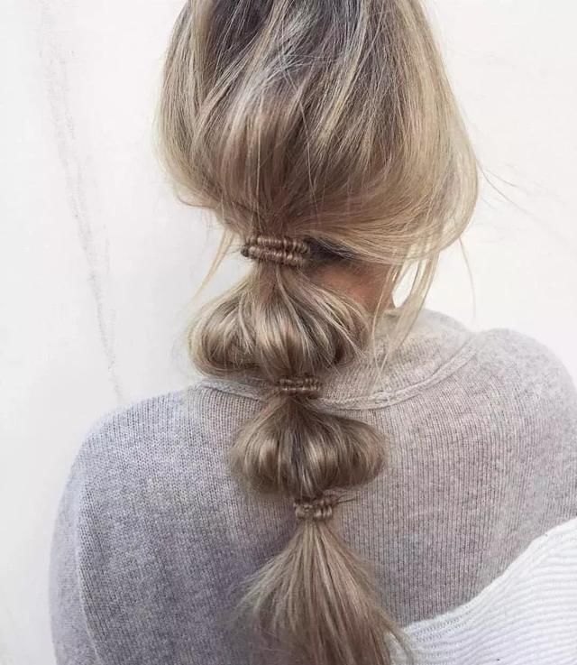 马尾怎么扎才不无聊?杨幂马思纯的发型三分钟