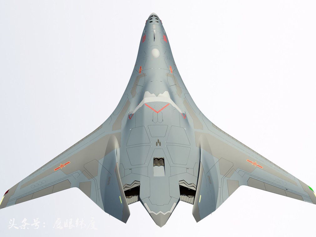 呼之欲出 中国空军轰20 最新CG作品欣赏