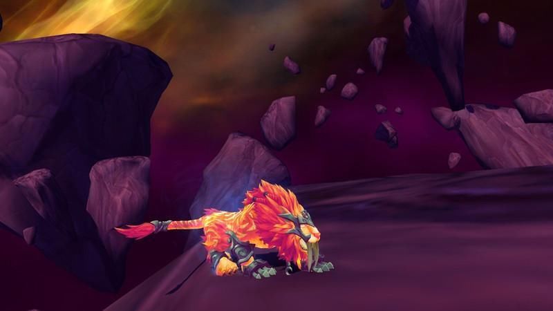 魔兽世界:8.0赞达拉巨魔德鲁伊猫形态 咋这么像