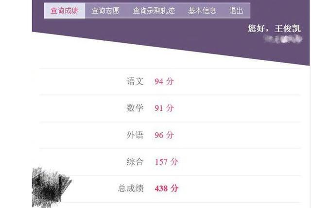 娱乐圈两大学渣 高考一个254分一个286分